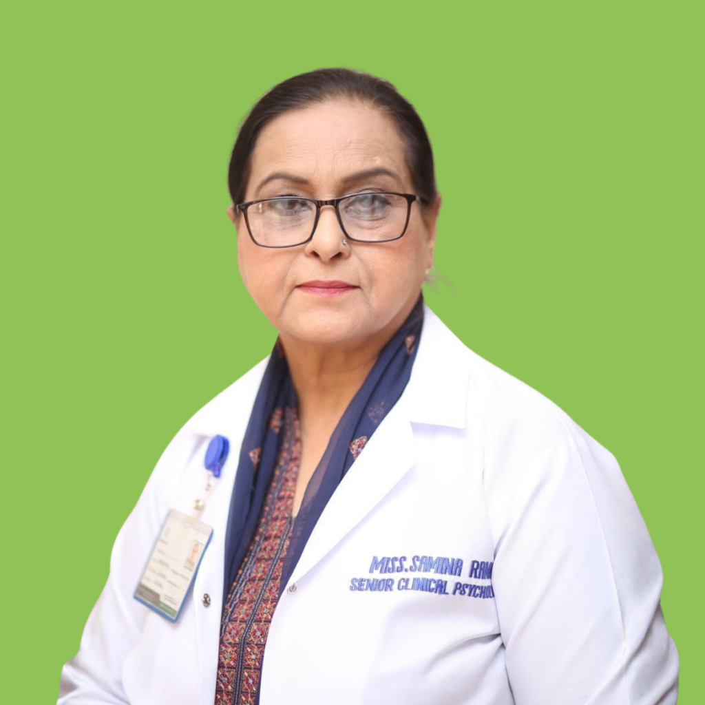 Miss Samina R Miss Samina Rana - Senior Psychologist - Focus Life Rehab